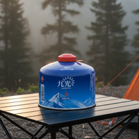 Cartouche de gaz de survie professionnelle pour l'extérieur 230g 450g, anti-fuite, pour camping en haute montagne