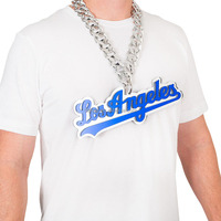 Collier chaîne personnalisé OEM en mousse EVA 3D avec logo, en acrylique et plastique, surdimensionné, pour événements sportifs, portable, décoration pour événements sportifs