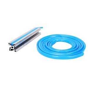 Zhifei Aluminum Profile Soft Rubber Strip 20 30 40 Type PVC Sealing Gasket For Industrial Use - Product Image 2
