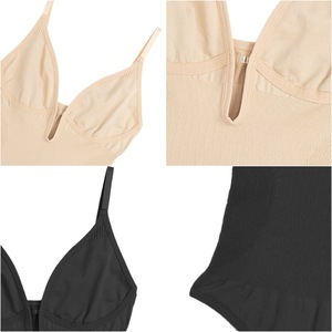 Body sculptant une pièce pour femme, <span class=keywords><strong>grande</strong></span> <span class=keywords><strong>taille</strong></span> européenne et américaine, dos nu en V profond, effet gainant <span class=keywords><strong>taille</strong></span> et fessier, type string - Product Image 4