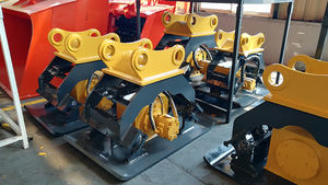 खुदाई अटैचमेंट मिट्टी की मशीन प्लेट कम्पेक्टर हाइड्रोलिक वाइब्रेटरी कम्पेक्टर वाइब्रेटरी कॉम्पेक्टर मोटर पंप - Product Image 4