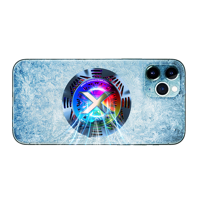 Wholesale Mobile Phone Accessories Semiconductor Cooling RGB Smartphone Cooler Radiator with Fan