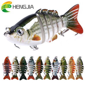 <span class=keywords><strong>Esca</strong></span> Articolata a 6 Segmenti 8cm 13g con Movimento S-Swimming, <span class=keywords><strong>Esca</strong></span> Realistica <span class=keywords><strong>per</strong></span> Pesca di Bass, Luccio e Lucioperca - Product Image 5