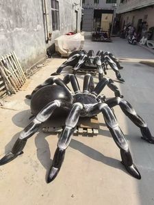 Escultura Decorativa de Araña Impresa en 3D Personalizada, de <span class=keywords><strong>Tamaño</strong></span> <span class=keywords><strong>Real</strong></span>, para Sala de Estar, Hotel, <span class=keywords><strong>Villa</strong></span>, Club, Artesanía Hecha a Mano en Resina - Product Image 5