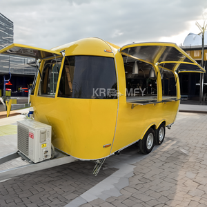 Remolque de Comida Comercial para Catering, Remolques de Helados Totalmente Equipados, Carritos de Venta Ambulante, Carrito Móvil de Pizza - Product Image 5