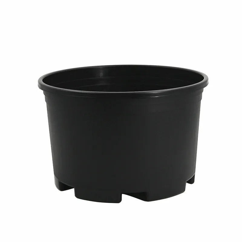 Ménage Grand Pot De Fleurs Noir Vert En Plastique Balcon Plantation Succulent Pot De Fleur En Plastique