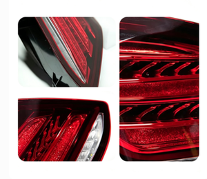 Fanale Posteriore a LED per Mercedes-Benz W205 2014-2020 C180/C200/C260/C300 con Lente Trasparente, Nuovi Ricambi Auto - Product Image 5