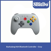 Manette de jeu sans fil 8BitDo N64 Gris pour Nintendo Switch PC Android Jeux rétro