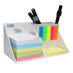 Hộp tiện lợi thiết lập nguồn cung cấp sáng tạo tự dính <span class=keywords><strong>Memo</strong></span> Pads văn phòng kinh doanh đa chức năng Lưu ý hộp có thể in logo - Product Image 3
