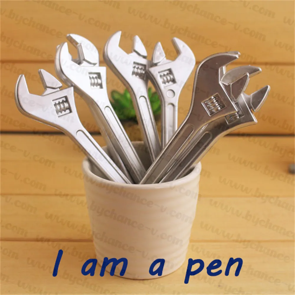 Funny Stationery novelty office gift toy Hand Tools Wrench shape decorative pen for promotional gift