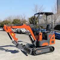 Mini-excavatrice chinoise SDYC, mini-pelle, excavatrice de 1 tonne, 2 tonnes, 3 tonnes avec chenilles en caoutchouc à vendre