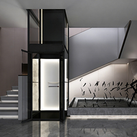 Ascenseur hydraulique certifié CE pour maison, extérieur/intérieur, villa, sûr, silencieux, économe en énergie, petit ascenseur