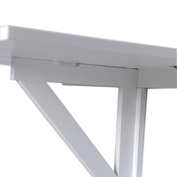 Hölzerner moderner Stil Weiß MDF Wand montage Klappbarer Tisch Schreibtisch Klappbar für Wohnkultur Wohnzimmer möbel, Schlafzimmer möbel