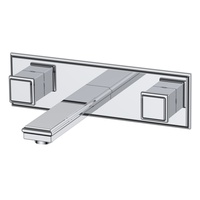 Robinet de lavabo Elegan 46002 Cr500 finition chromée, mitigeur de salle de bain en laiton massif à levier unique sans siphon