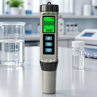 Stylo de test de qualité de l'eau X81 8 en 1, multi-paramètres PH TDS EC SALT ORP CL TEMP, détecteur d'eau pour aquarium marin