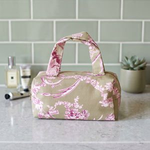 Fabriqué à la main en italie personnalisable 100% coton pr00 _ 55a trousse de beauté sac d'été pour femmes plusieurs couleurs disponibles lavable - Product Image 2