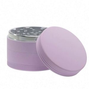 High Quality 2.5 Inch 4- Layer Luminous Matte Soft Rubber Silicone <b>Herb</b> <b>Grinder</b> Glowing in the Dark - Product Image 3