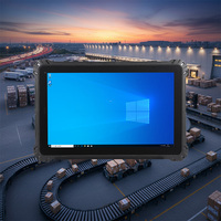 Tablette robuste industrielle 8'' Windows 11 avec lecteur d'empreintes digitales, étanche IP67, N5100/I3/i5/i7, pour entrepôt, compatible NFC
