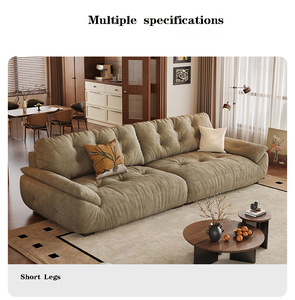 Canapé design moderne blanc 3 places causeuse Offre Spéciale inclinable salon intérieur confortable canapé en tissu pour la maison ou l'appartement - Product Image 4