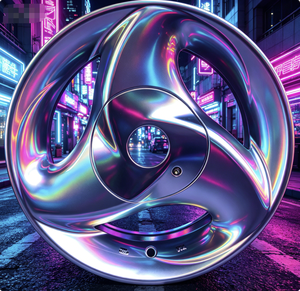 Jante de voiture en alliage d'aluminium coulé 13x5J, 8 trous, double PCD 8*100/114.3, ET+35, CB73.1, <span class=keywords><strong>4x100</strong></span>, roues universelles, en stock, expédition immédiate - Product Image 4