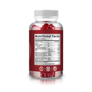 Migliori vitamine integratore alimentare salute detox cura della pelle senza zucchero gummies aceto di sidro di mele - Product Image 5