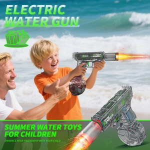 Juego de Disparos al Aire Libre para Niños, <span class=keywords><strong>Pistola</strong></span> de Agua Eléctrica de Plástico de Alta Calidad, Regalos de Verano para Niños, Mini Juguetes, Pistolas de Agua con Luz - Product Image 5