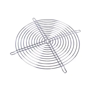 JASONFAN 200mm 금속 팬 그릴 커버 방사 보호 커버 그물 손가락 가드 225x225mm 팬