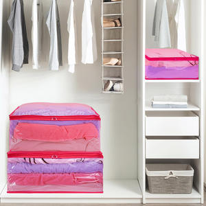 Almacenamiento de mantas para sala de estar, organizadores de ropa, contenedores, estantes de armario, cajones de esterilización esenciales para dormitorio, más soluciones de almacenamiento - Product Image 6