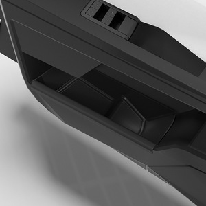 Boîte de rangement TPE pour fentes de porte avant et arrière, 4 pièces, compatible Tesla Cybertruck 2024-2026, insert de poche de porte anti-salissure, plateau intérieur - Product Image 4