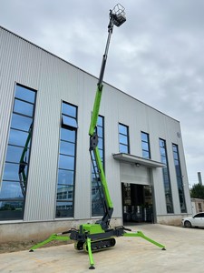 Plataforma Elevadora Telescópica Articulada de 360 Grados, 20 m, 250 kg, Remolcable, con Motor Eléctrico o Diésel - Product Image 3