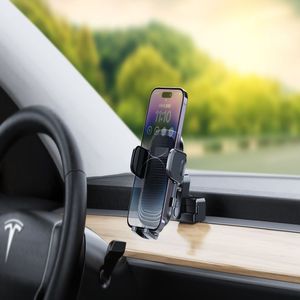 Support GPS universel pour tableau de bord de voiture YH3099, support de téléphone pour instrument avec ventouses compatibles avec les téléphones portables - Product Image 5