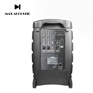 صندوق مكبر صوت نشط 12 بوصة مع مكبر صوت أرضي قابل لإعادة الشحن يعمل بالمسرح الفاخر عنوان عام مكبر صوت Dsp - Product Image 4