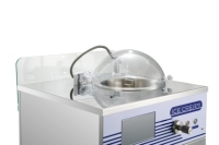 Machine à glace dure professionnelle de comptoir en acier inoxydable, congélateur à gelato pour café et pâtisserie