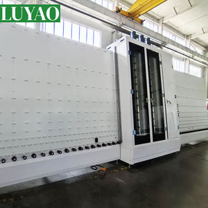 Laveuse de verre isolant automatique verticale, machine de lavage de verre, machine de traitement du verre - Product Image 1