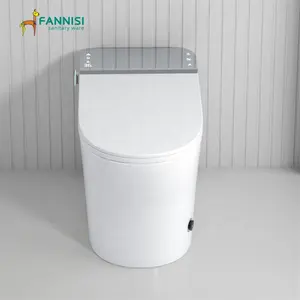 बाथरूम सेनेटरी वेयर सस्ते कीमत स्वत: स्मार्ट बुद्धिमान एक टुकड़ा शौचालय हीटिंग सीट कवर