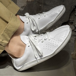 Flat-bottom lazy shoes for commuting to work with lacing design men's shoes suitable for hiking and casual wear - Product Image 3