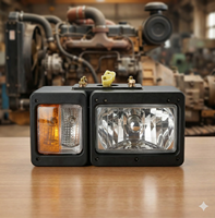 Pièces de machines de construction : Phare avant gauche 220 pour excavatrice, lampe 32B0098 pour 3CX 4CX