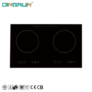 Placa de inducción de cerámica con control táctil, Cocina de Inducción eléctrica de 2 quemadores, Cocina de Inducción de doble cabezal - Product Image 4