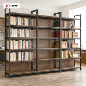 지우션 다용도 서점 선반 내구성 맞춤형 도매 전시 시장 목재 선반 - Product Image 4