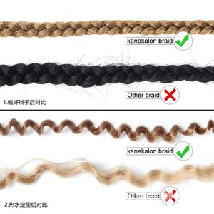 Nhà Máy Bán buôn 52 "<span class=keywords><strong>Braid</strong></span> Pre kéo dài <span class=keywords><strong>Braid</strong></span> 3x bện tóc Pre kéo dài cho Châu Phi - Product Image 4