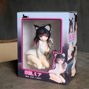 DL61590คอสเพลย์ตัวละครพื้นเมือง dcter koyafu catgirl Mia สาวเซ็กซี่ตัวละครชุดคอสเพลย์สะสมตัวละครอะนิเมะพลาสติกโมเดล PVC ขนาด14ซม. - Product Image 6