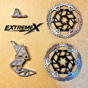 Kit de disques de frein flottants haute performance et adaptateur pour moto électrique tout-terrain SurRon / Talaria - Product Image 2