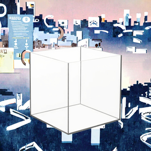 맞춤형 모던 <span class=keywords><strong>5</strong></span>면 투명 아크릴 큐비 선반 디스플레이 케이스 (광택 표면 사각형/직사각형 투명 보관함) - Product Image 3