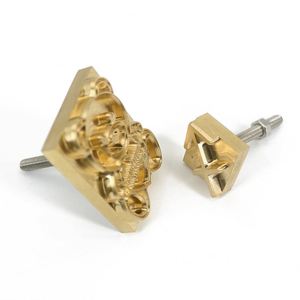 แม่พิมพ์ทองเหลืองลายดอกไม้แบบกำหนดเองสำหรับเครื่องปั๊มฟอยล์ร้อน - Product Image 2