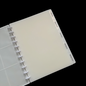 <strong>A4</strong> Durable Frosted PP Cover Loose-Leaf Monthly <strong>Planner</strong> with Page Index Divider and Note Marking - Product Image 3