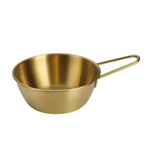 Stainless Steel Rice Strainer With Handle Durable Kitchen Cooking Tool For Washing Rice And Drain Water - Product Image 2