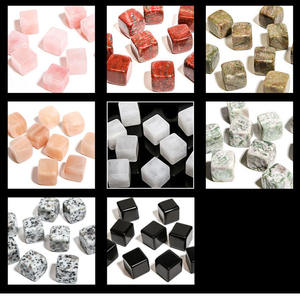 Bar riutilizzabile Bourbon Bullet Cool Men presenta in granito agghiacciante Cocktail rock pietre di whisky Set regalo cubetto di ghiaccio con scatola di legno - Product Image 5