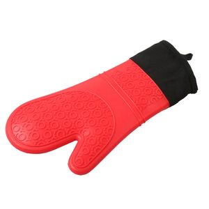 Guantes de Horno Antideslizantes, Guantes de Cocina de Silicona con Forro de Algodón para Hornear, Cocinar y Asar a la Parrilla - Product Image 2