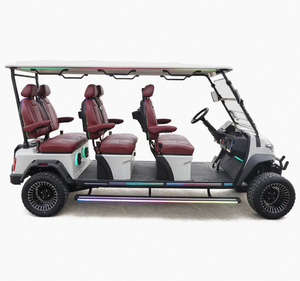 Carrito de Golf de Aluminio de Lujo para 4 Personas con Motor de CA de 5KW, Batería de Litio Recargable, Capacidad de Carga de 300 kg para Clubes de Golf y Resorts - Product Image 3