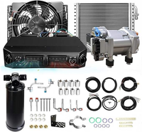 Climatiseur de voiture universel AC Mini 24v12v DC 9600btus 2200w, climatiseur de fourgonnette avec une consommation d'énergie faible et une efficacité élevée